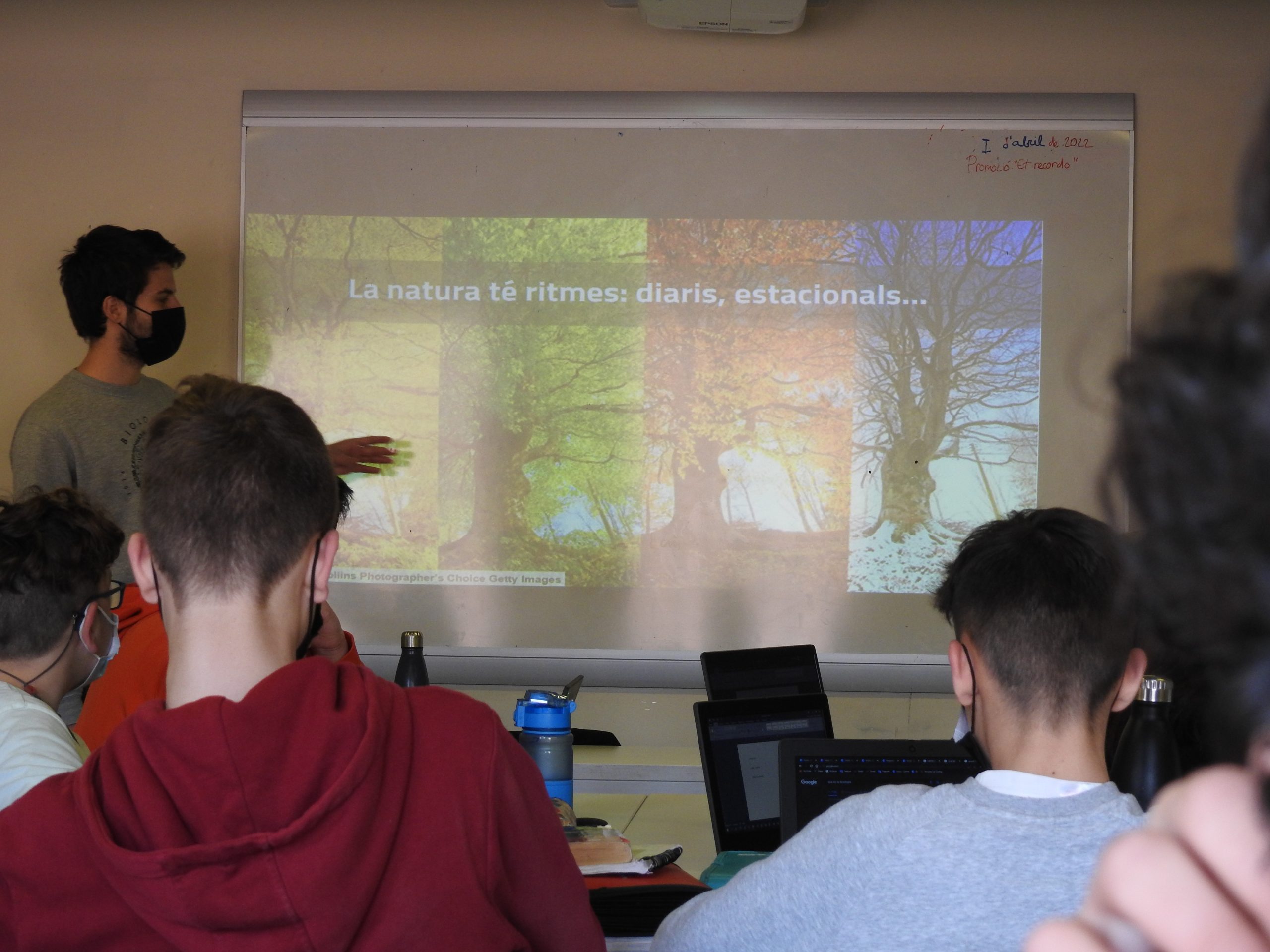 Taller educatiu de l'equip de RitmeNatura