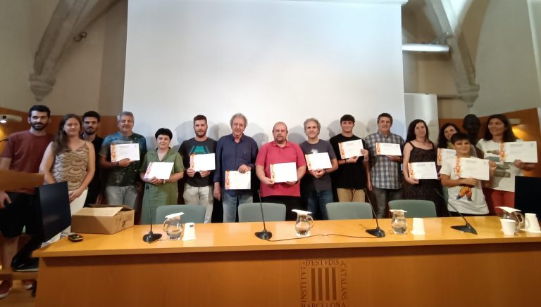 Foto de família amb els representats de la xarxa de FenoCentres 2021/2022