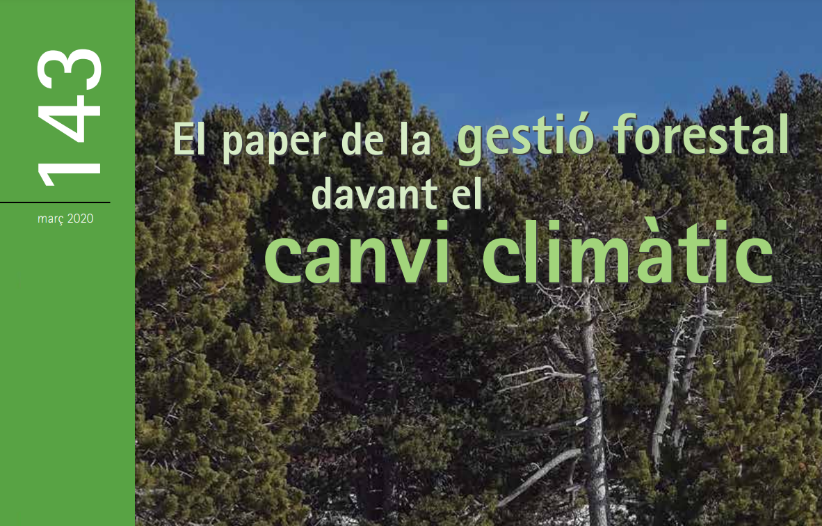 El projecte PhenoTandem omple dues pàgines del número 143 de la revista Catalunya Forestal. Font: Consorci Forestal de Catalunya