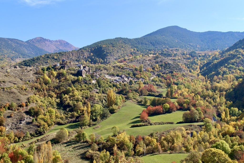 Escena de tardor al Pallars Jussà. Font: Joan Antoni Baron