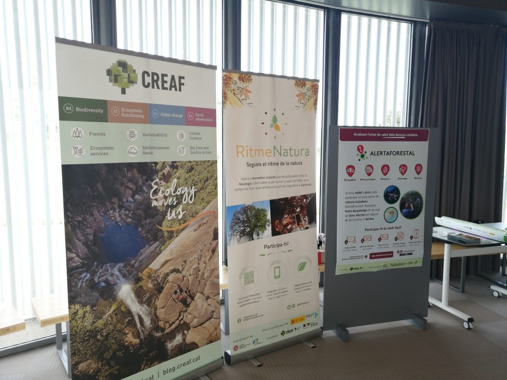 La ciència ciutadana del CREAF ha tingut un espai destacat al II Simposi d'Aprenentatge Servei i Servei Comunitari Ambiental de la XESC. Font: Gerard Gaya