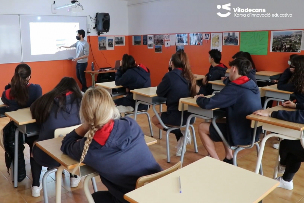 El Col·legi Sant Gabriel ha rebut el taller educatiu de FenoTwin i té l'oportunitat de convertir-se en un FenoCentre. Font: Viladecans.cat