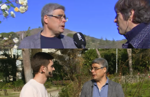 El director del CREAF, Joan Pino, ha atès als programes TotEsMou i PlantaBaixa de TV3 per a parlar de la floració avançada. Font: Corporació Catalana de Mitjans Audiovisuals